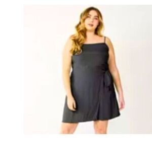 Plus Size Nine West Gathered Side Dress - NWT - Size 5XL